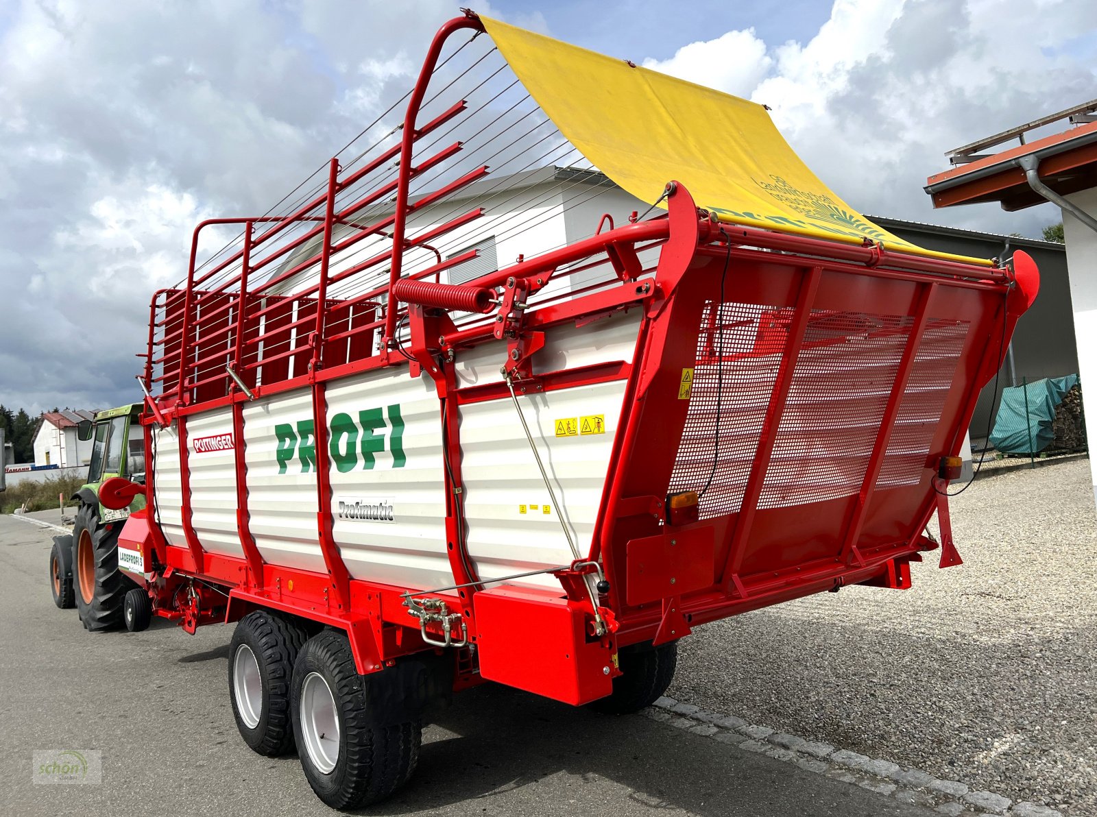 Ladewagen des Typs Pöttinger Ladeprofi 3 Profimatic - im Topzustand und mit elektrischer Bedienung, Gebrauchtmaschine in Burgrieden (Bild 3)