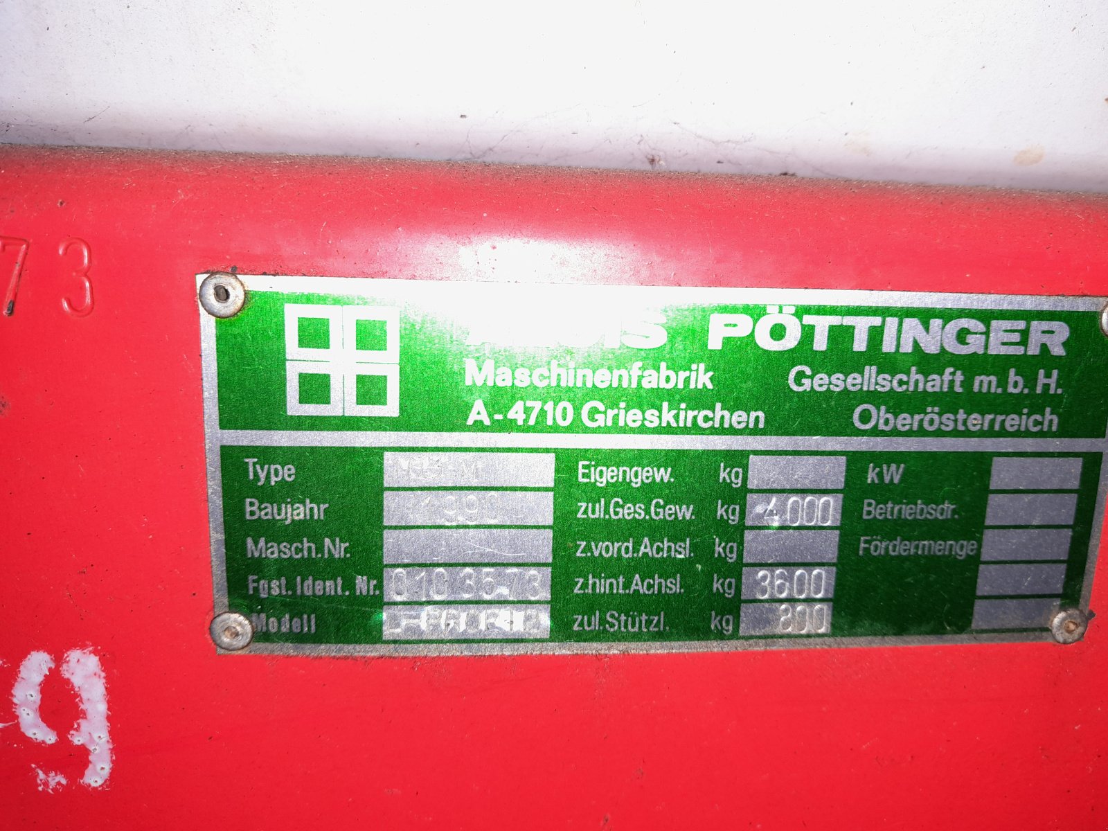 Ladewagen tip Pöttinger Ladeprofi  II, Gebrauchtmaschine in Mörgen (Poză 4)