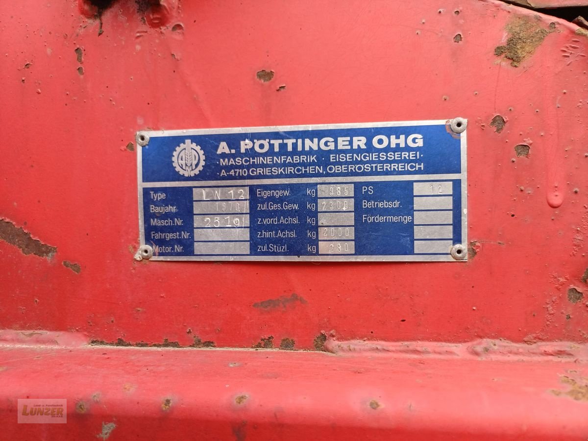 Ladewagen tip Pöttinger LW 12, Gebrauchtmaschine in Kaumberg (Poză 4)