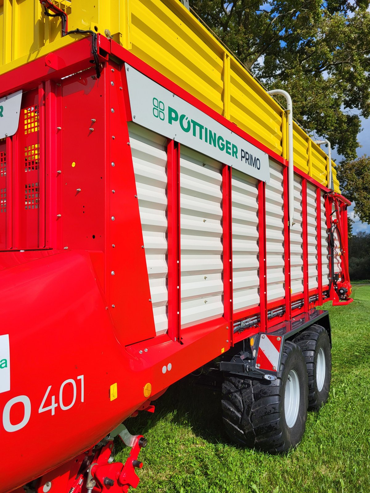 Ladewagen van het type Pöttinger Primo 400 L, Gebrauchtmaschine in Marktoberdorf (Foto 5)