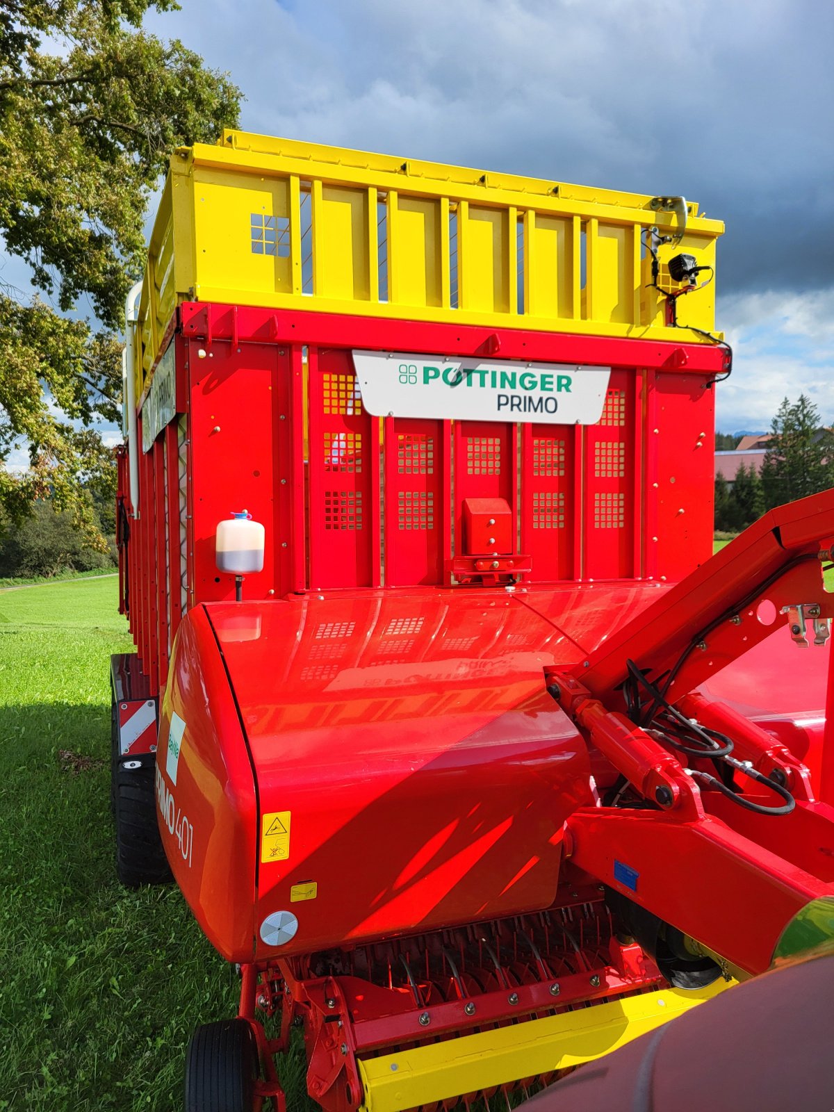 Ladewagen van het type Pöttinger Primo 400 L, Gebrauchtmaschine in Marktoberdorf (Foto 10)