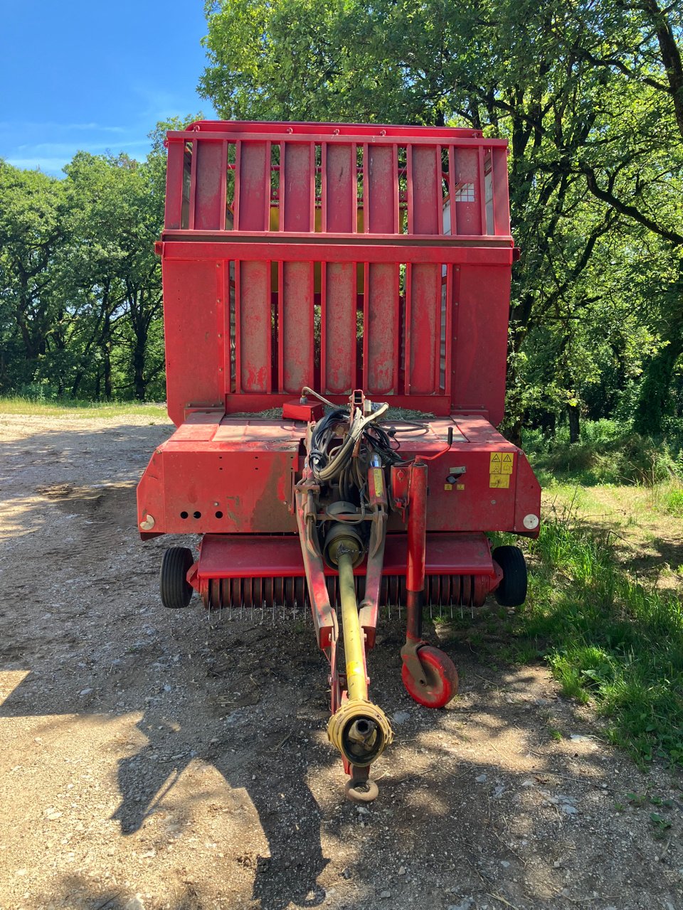 Ladewagen van het type Pöttinger PROFIMATIC LADEPROFI 5, Gebrauchtmaschine in MORLHON LE HAUT (Foto 4)