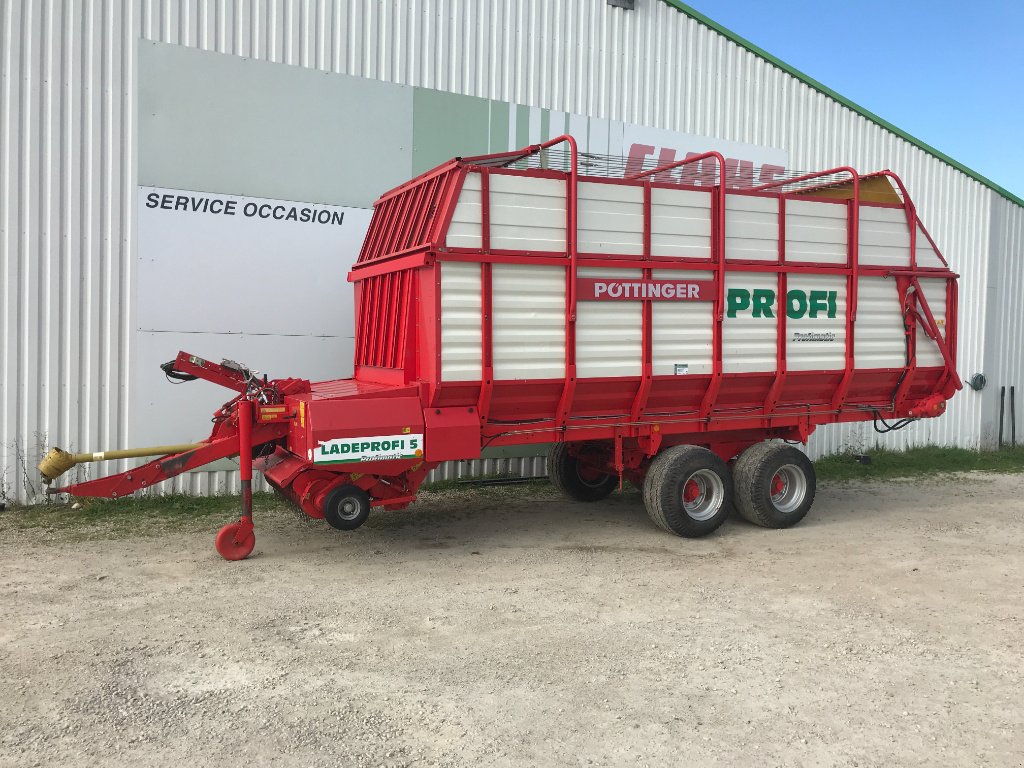 Ladewagen des Typs Pöttinger PROFIMATIC LADEPROFI 5, Gebrauchtmaschine in MORLHON LE HAUT (Bild 2)