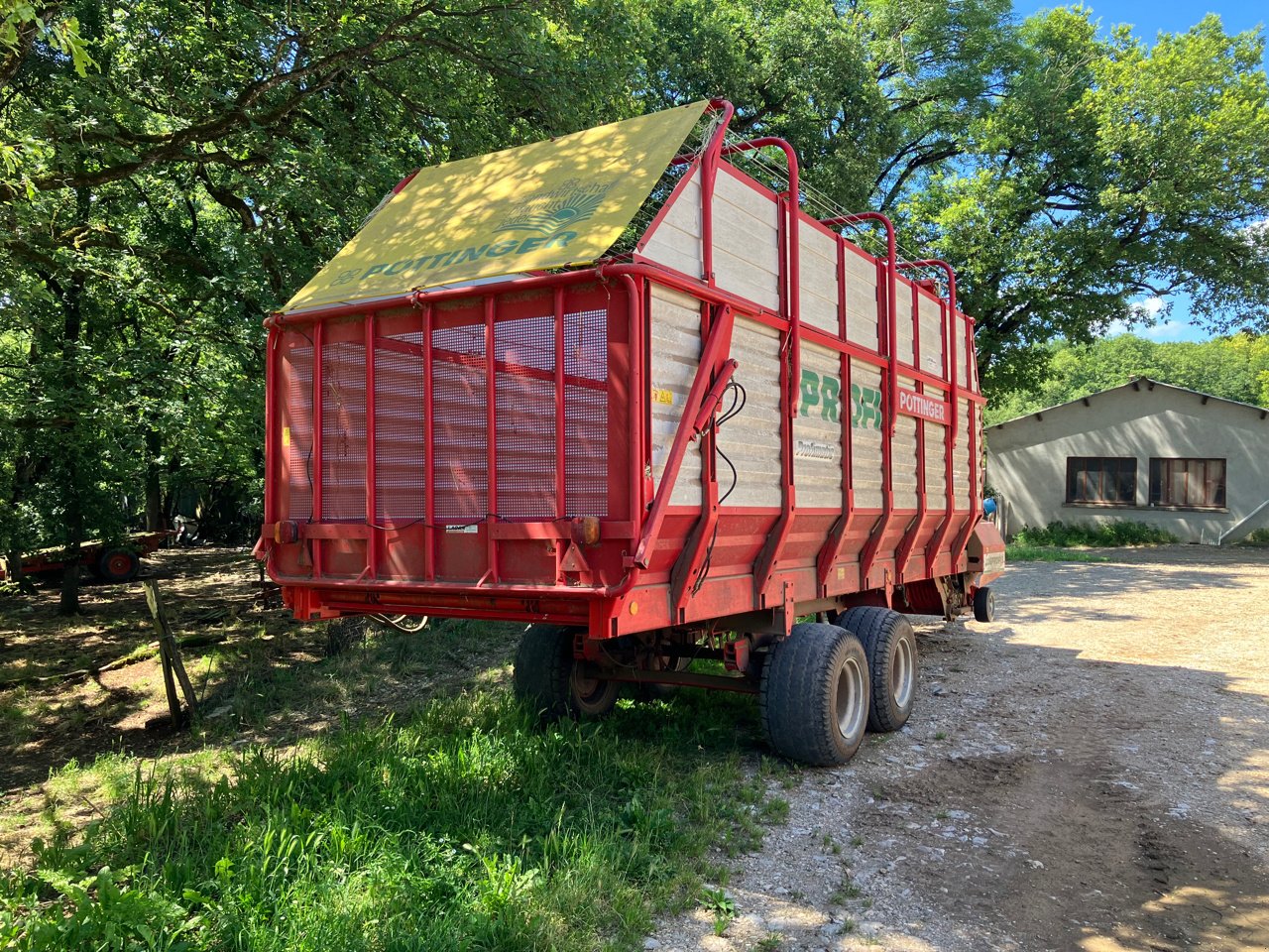 Ladewagen typu Pöttinger PROFIMATIC LADEPROFI 5, Gebrauchtmaschine v MORLHON LE HAUT (Obrázok 3)