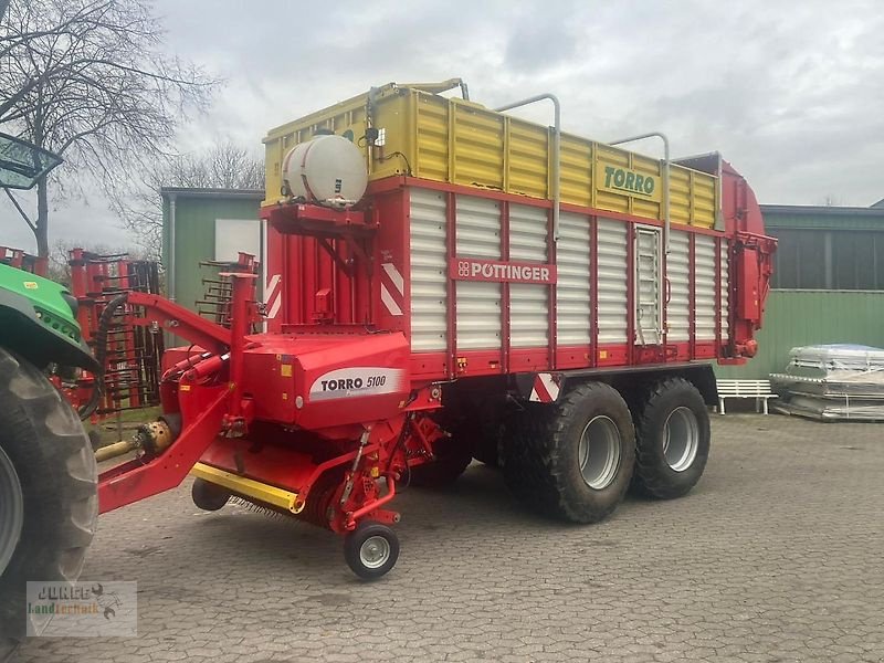 Ladewagen des Typs Pöttinger Torro 5100 D, Gebrauchtmaschine in Geestland (Bild 1)