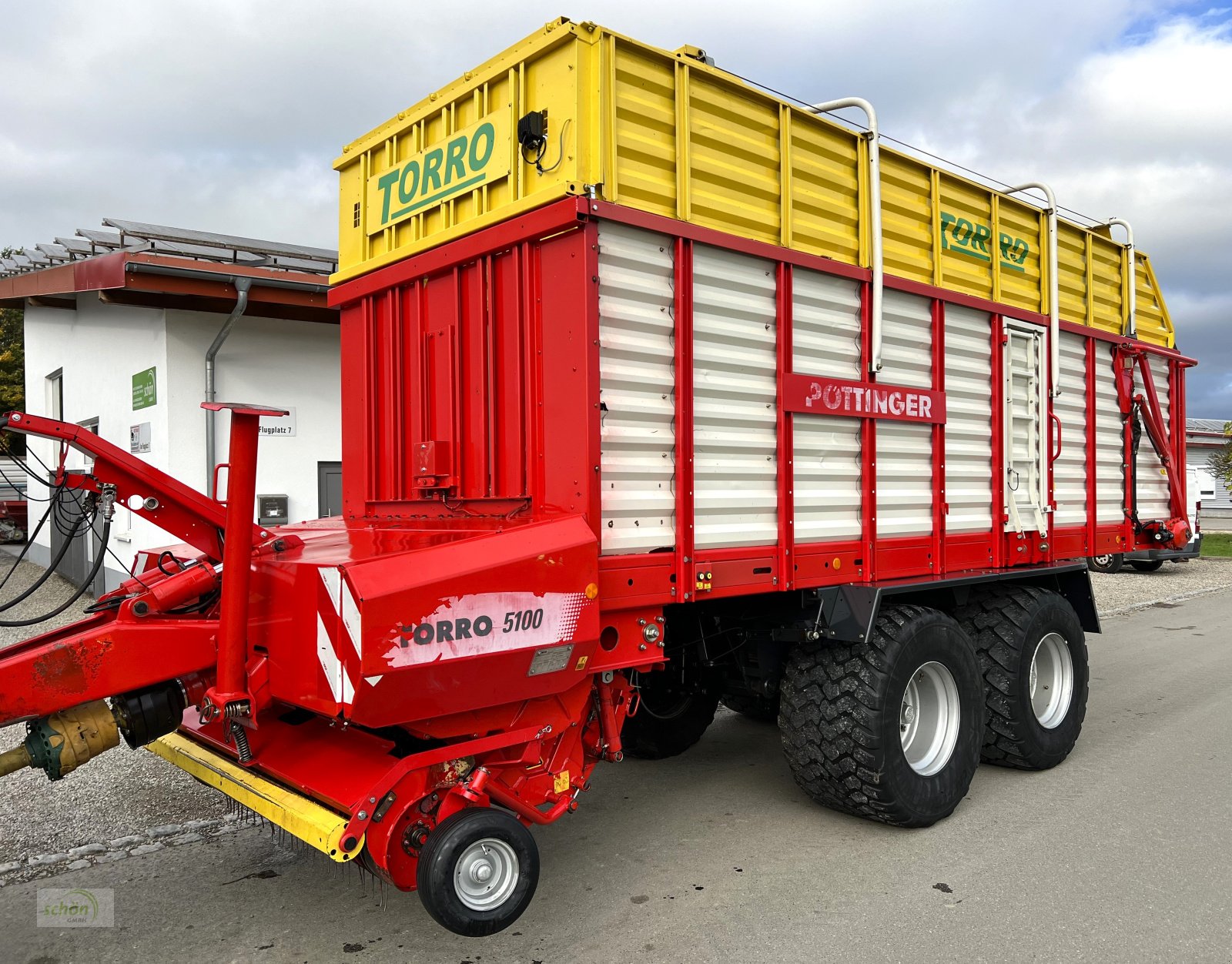 Ladewagen tipa Pöttinger Torro 5100 L - läuft sehr schön und ruhig - Rotorladewagen mit 20 Tonnen zGG, Gebrauchtmaschine u Burgrieden (Slika 1)