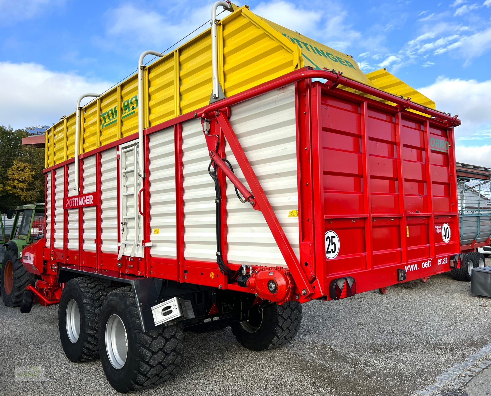 Ladewagen del tipo Pöttinger Torro 5100 L - läuft sehr schön und ruhig - Rotorladewagen mit 20 Tonnen zGG, Gebrauchtmaschine In Burgrieden (Immagine 4)