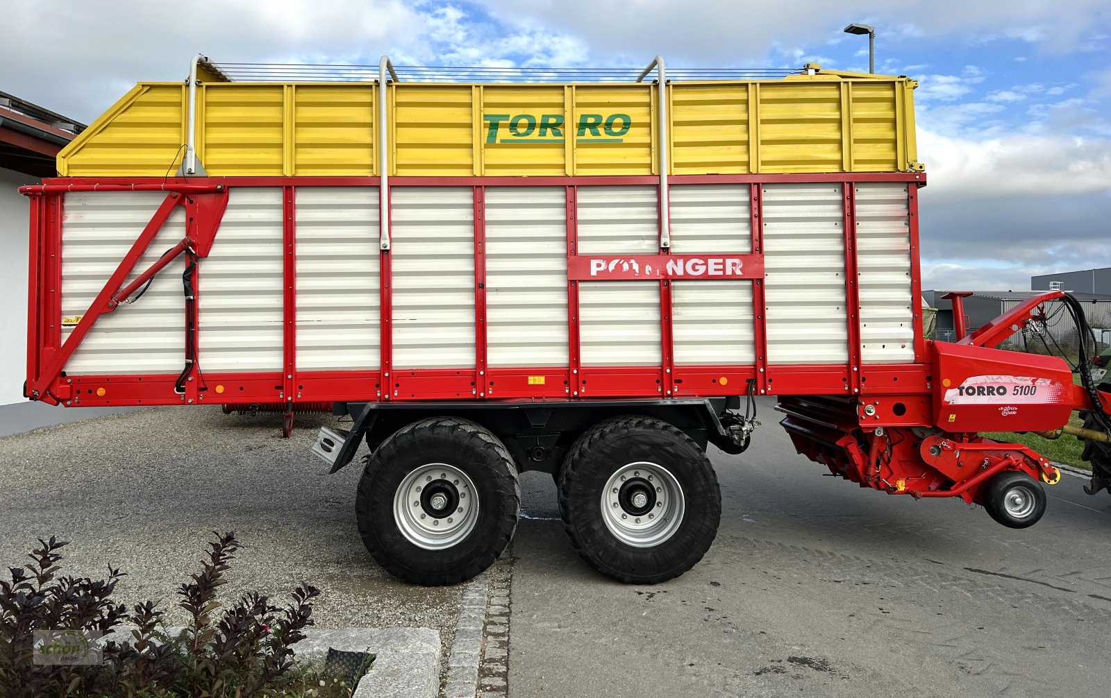 Ladewagen del tipo Pöttinger Torro 5100 L - läuft sehr schön und ruhig - Rotorladewagen mit 20 Tonnen zGG, Gebrauchtmaschine en Burgrieden (Imagen 10)