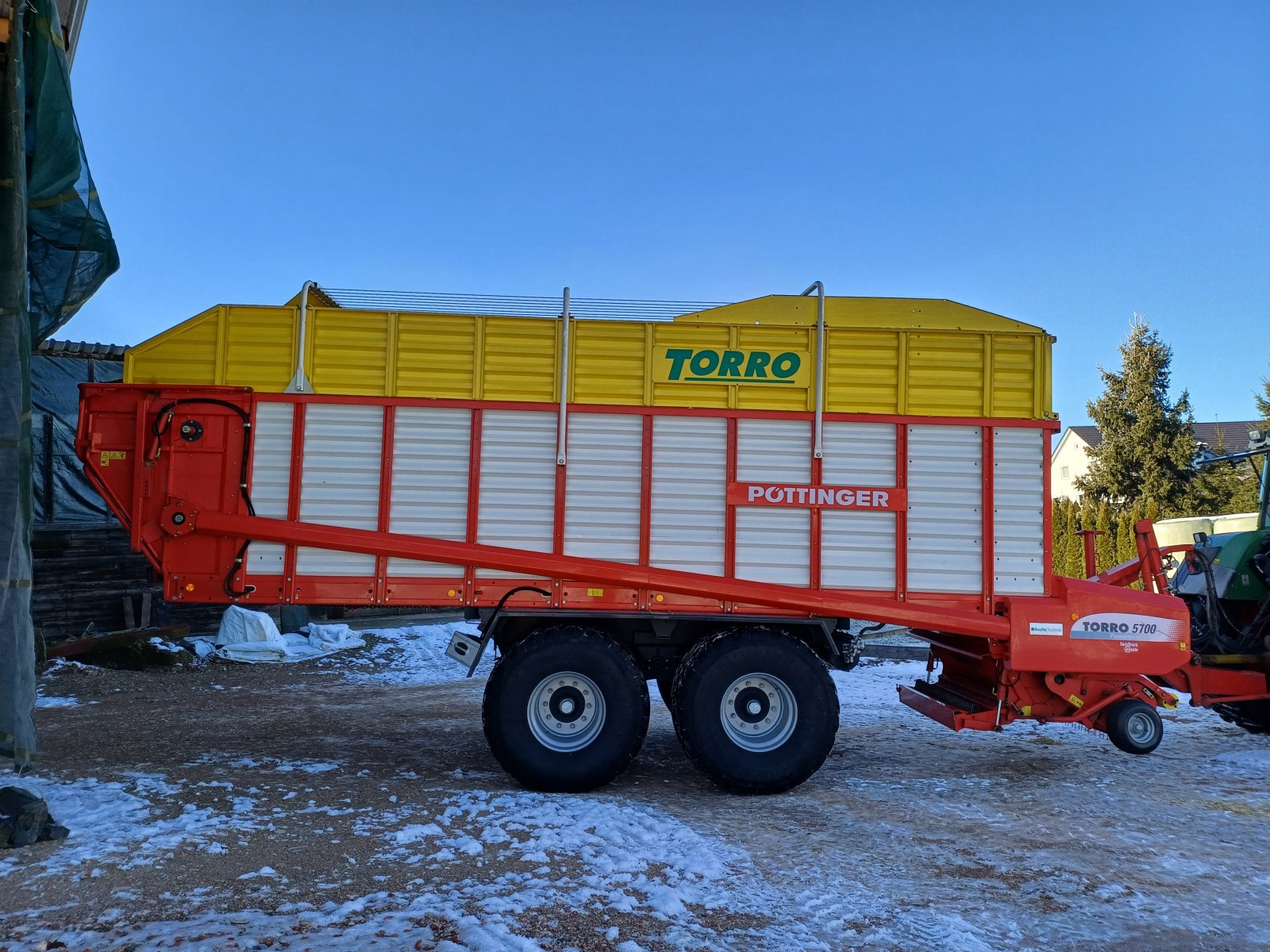 Ladewagen tipa Pöttinger Torro 5700, Gebrauchtmaschine u Altenstadt (Slika 2)