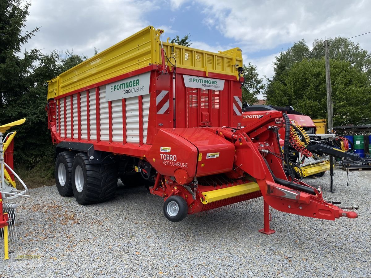 Ladewagen du type Pöttinger TORRO 6510 D Combiline, Vorführmaschine en Senftenbach (Photo 10)