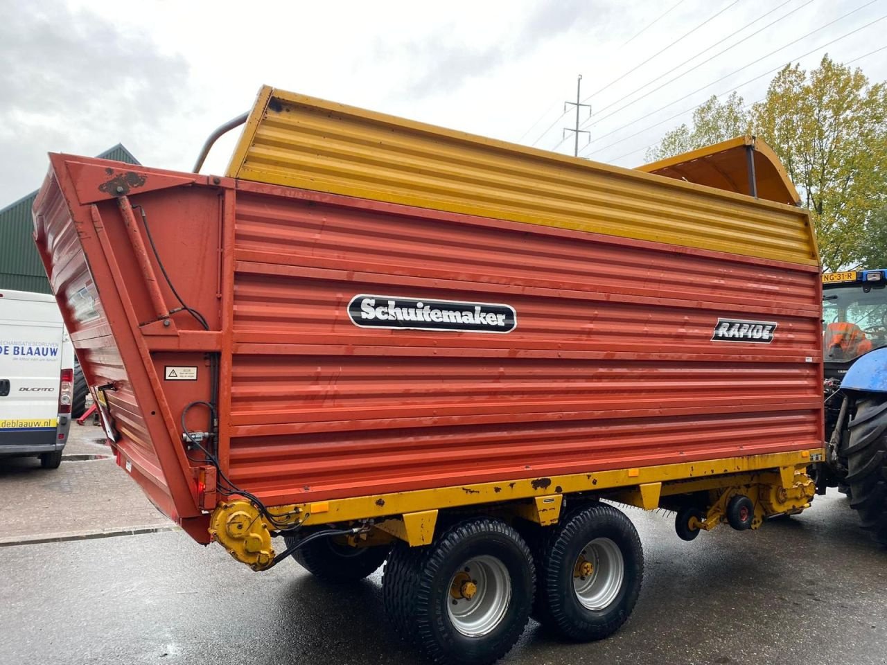 Ladewagen tip Schuitemaker Rapide 100 opraapwagen ladewagen, Gebrauchtmaschine in Heerenveen (Poză 2)