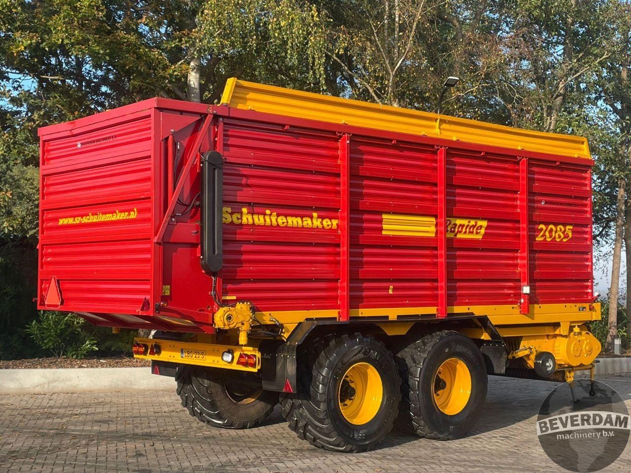 Ladewagen Türe ait Schuitemaker Rapide 2085, Gebrauchtmaschine içinde Vriezenveen (resim 4)