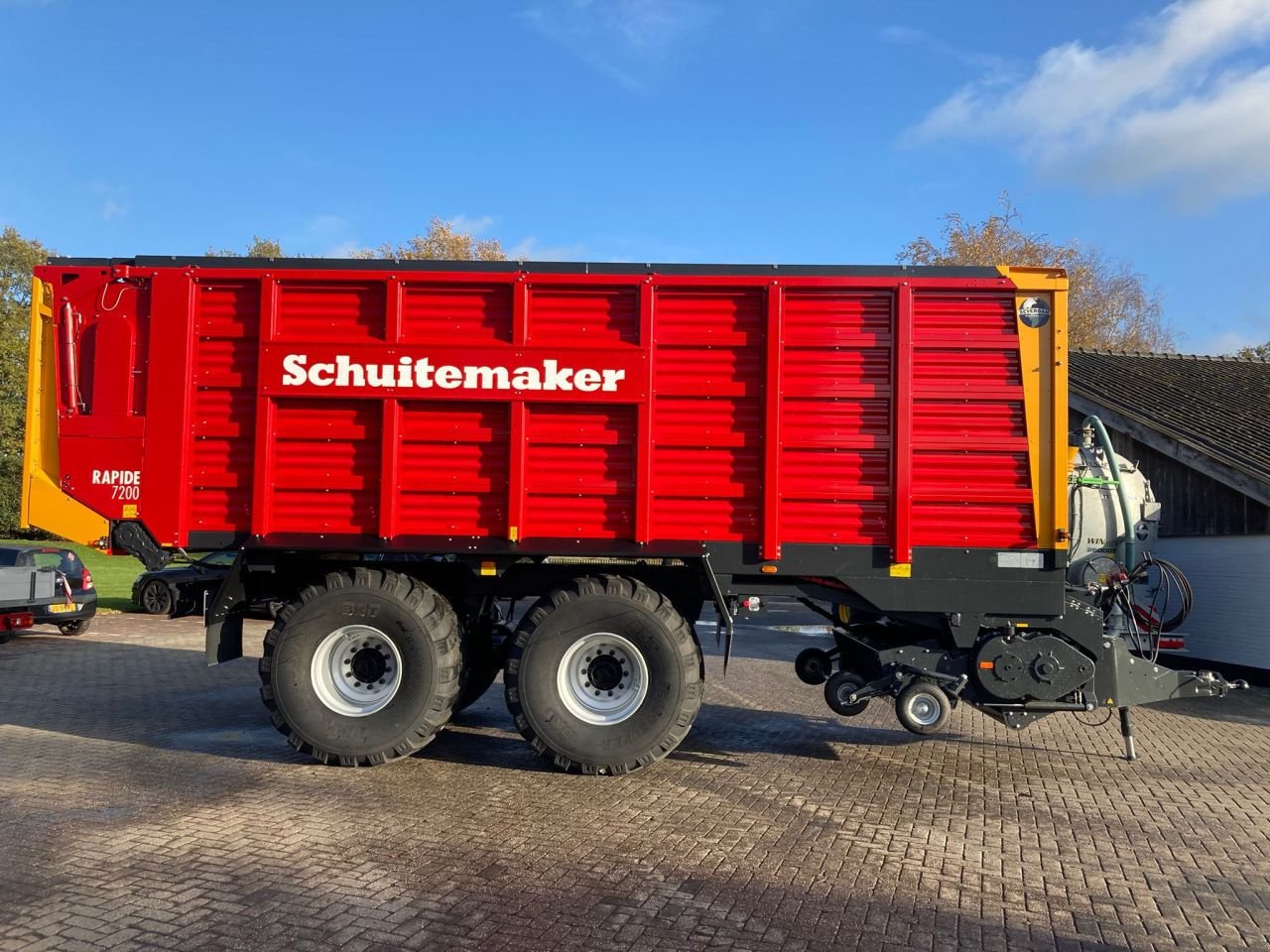 Ladewagen des Typs Schuitemaker Rapide 7200 W, Gebrauchtmaschine in Vriezenveen (Bild 7)