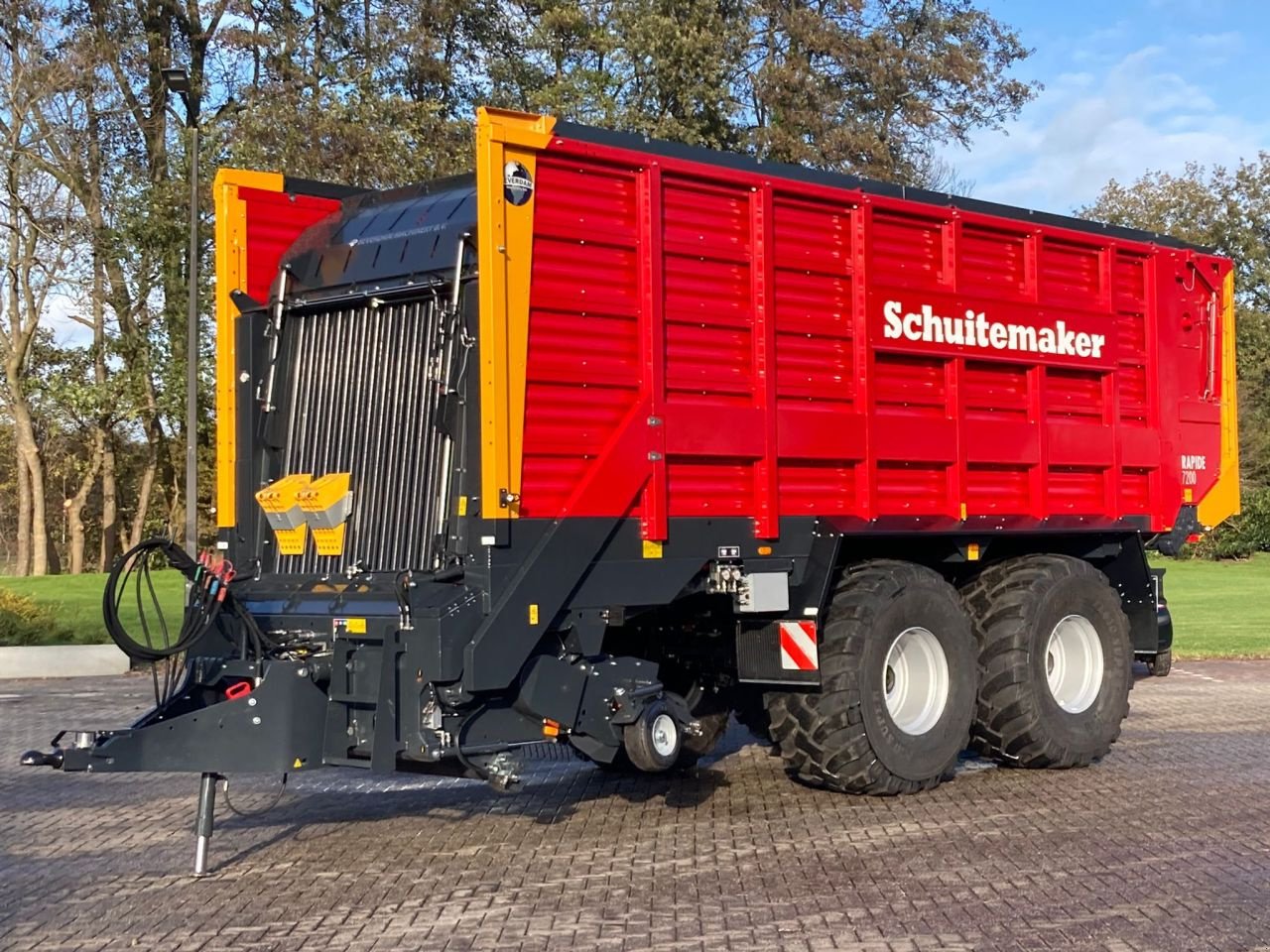 Ladewagen des Typs Schuitemaker Rapide 7200 W, Gebrauchtmaschine in Vriezenveen (Bild 1)