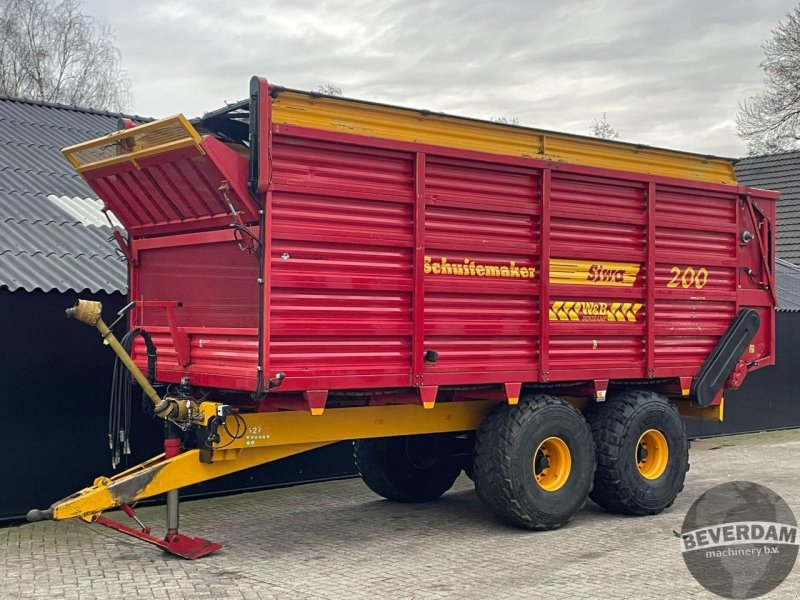 Ladewagen tipa Schuitemaker Siwa 200, Gebrauchtmaschine u Vriezenveen