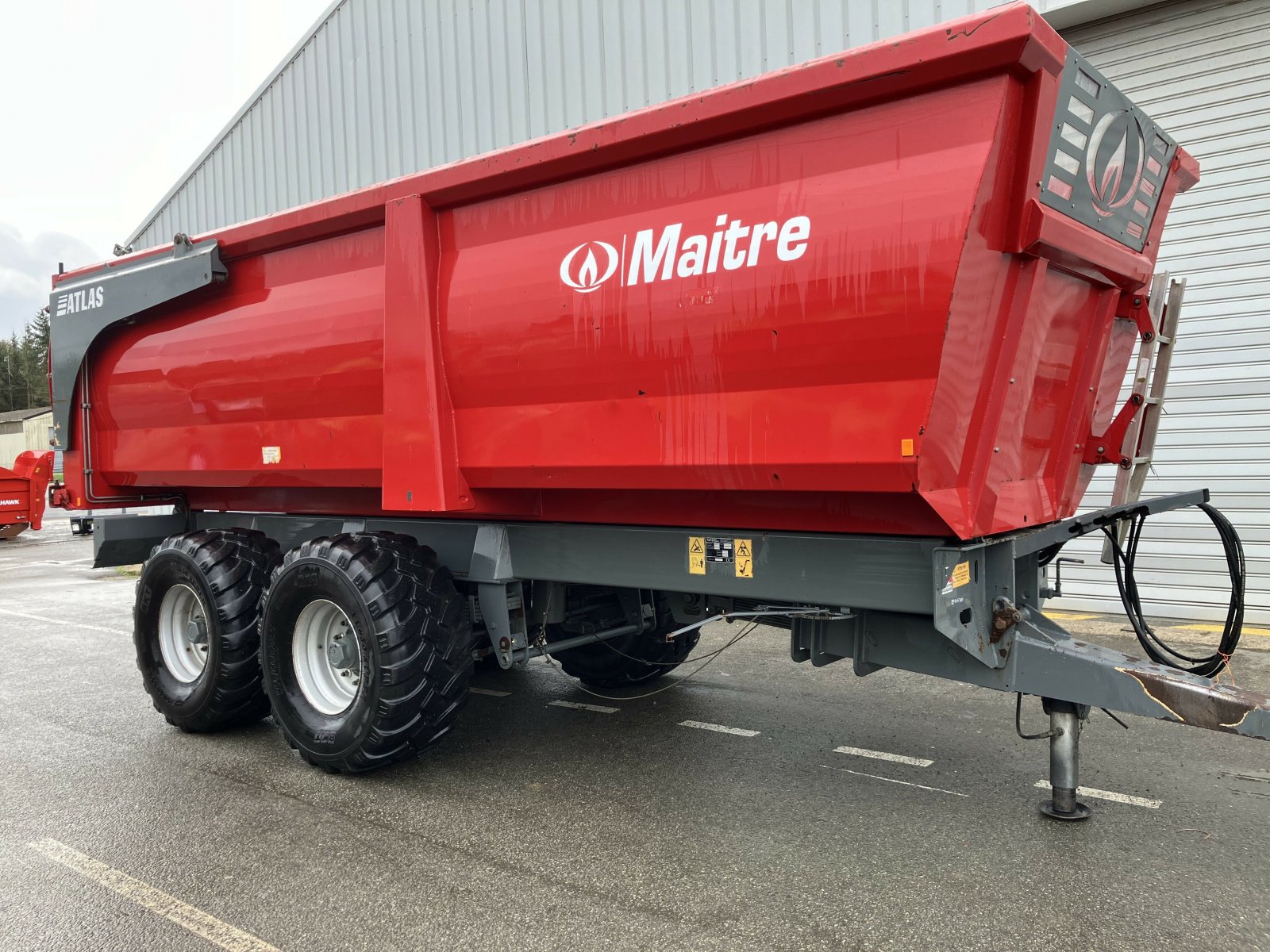 Ladewagen typu Sonstige BENNE ATLAS 16, Gebrauchtmaschine w PLOUIGNEAU (Zdjęcie 3)