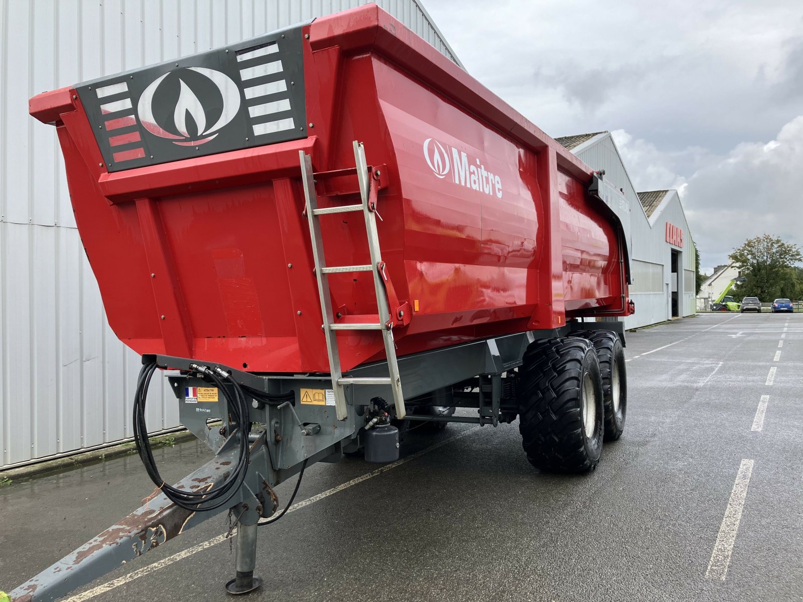 Ladewagen za tip Sonstige BENNE ATLAS 16, Gebrauchtmaschine u PLOUIGNEAU (Slika 4)