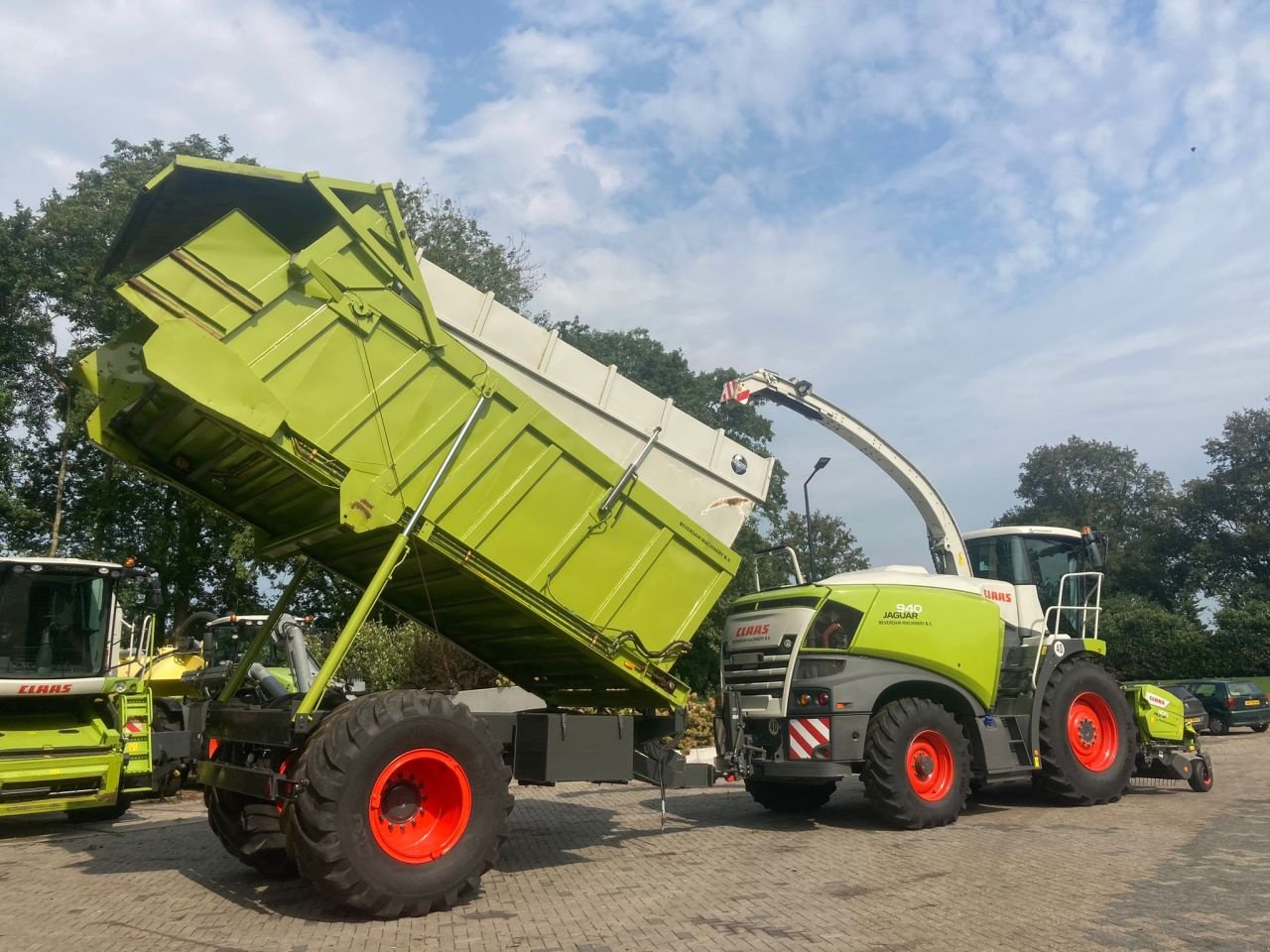 Ladewagen Türe ait Sonstige Claas overlaadwagen, Gebrauchtmaschine içinde Vriezenveen (resim 1)