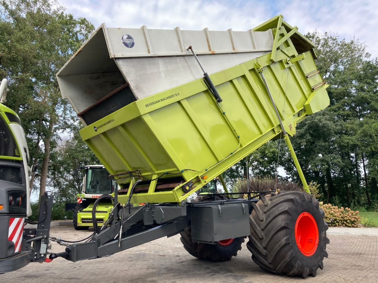 Ladewagen Türe ait Sonstige Claas overlaadwagen, Gebrauchtmaschine içinde Vriezenveen (resim 4)