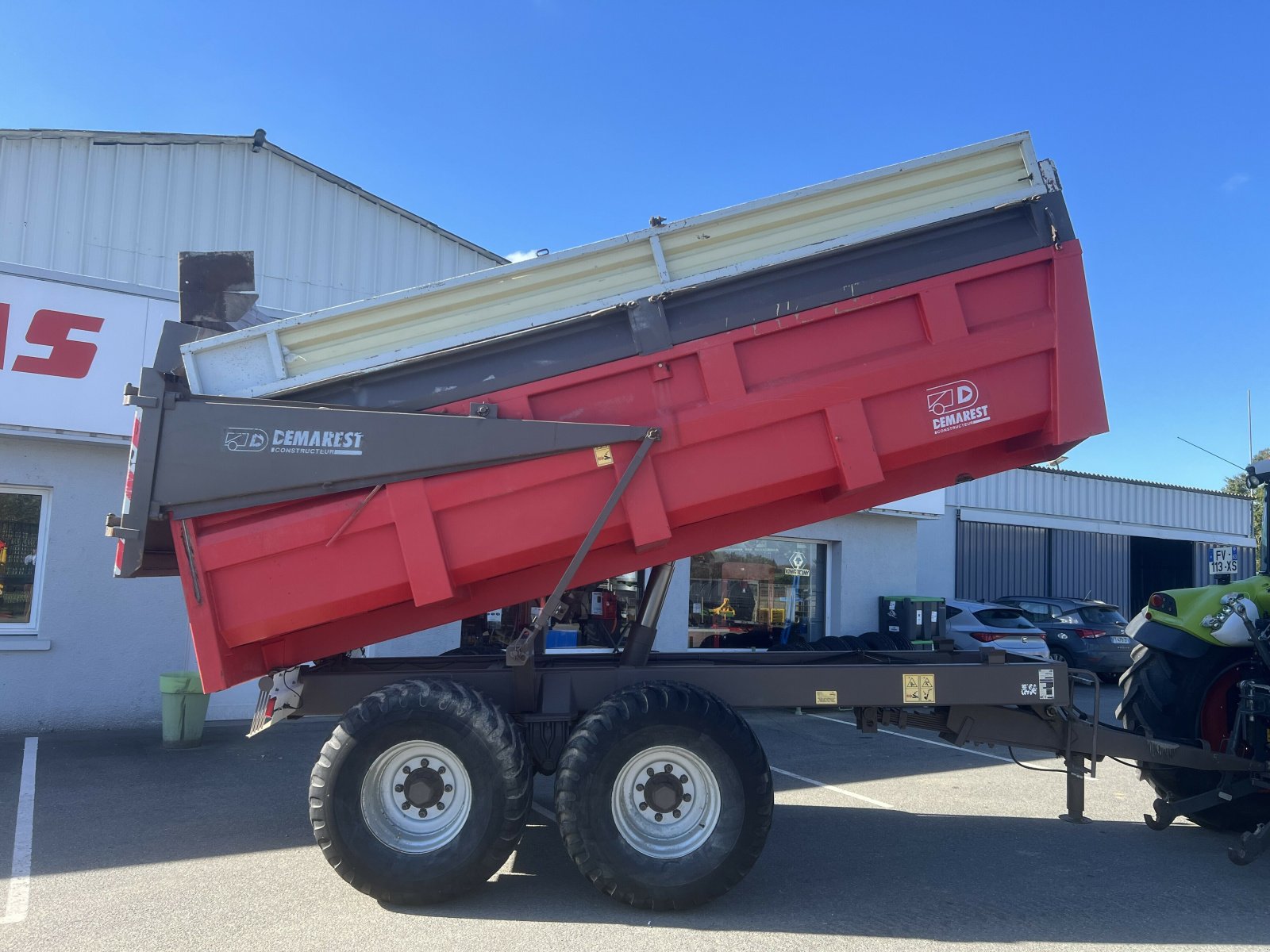 Ladewagen tipa Sonstige D165 M, Gebrauchtmaschine u Moulins (Slika 3)