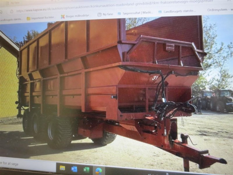 Ladewagen van het type Sonstige JUMBO II tallerkenspreder 45M3 MED 3 AKSLER, Gebrauchtmaschine in Nørre Nebel