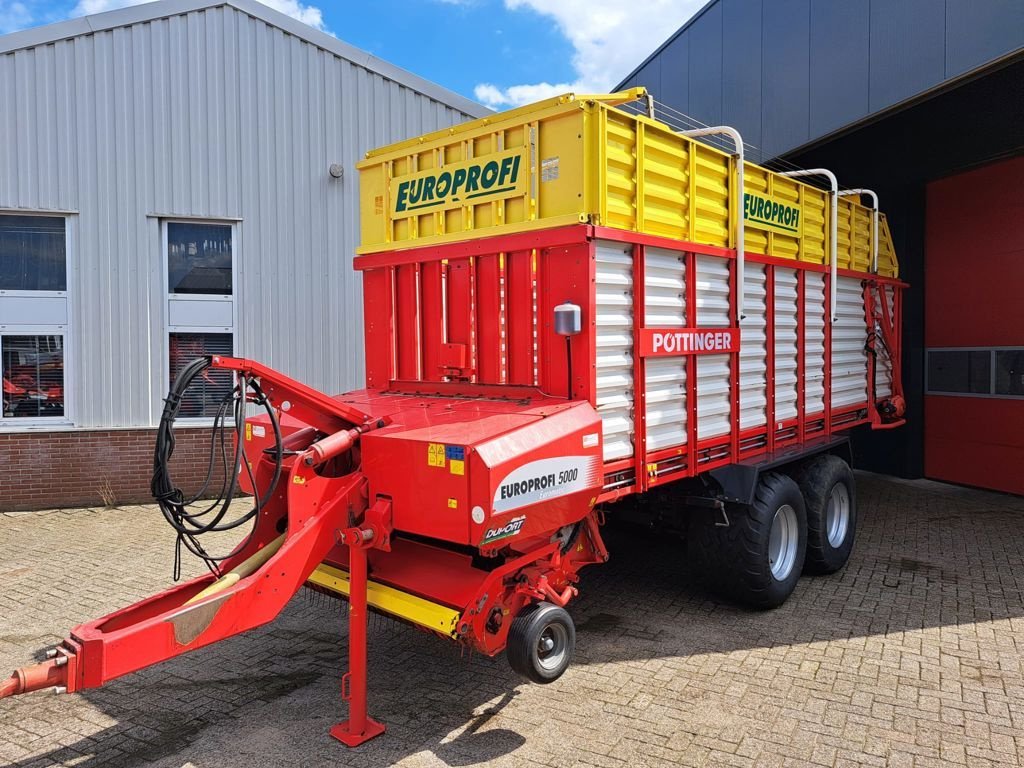 Ladewagen des Typs Sonstige P&ouml;ttinger EUROPROFI 5000-L, Gebrauchtmaschine in MARIENHEEM (Bild 2)