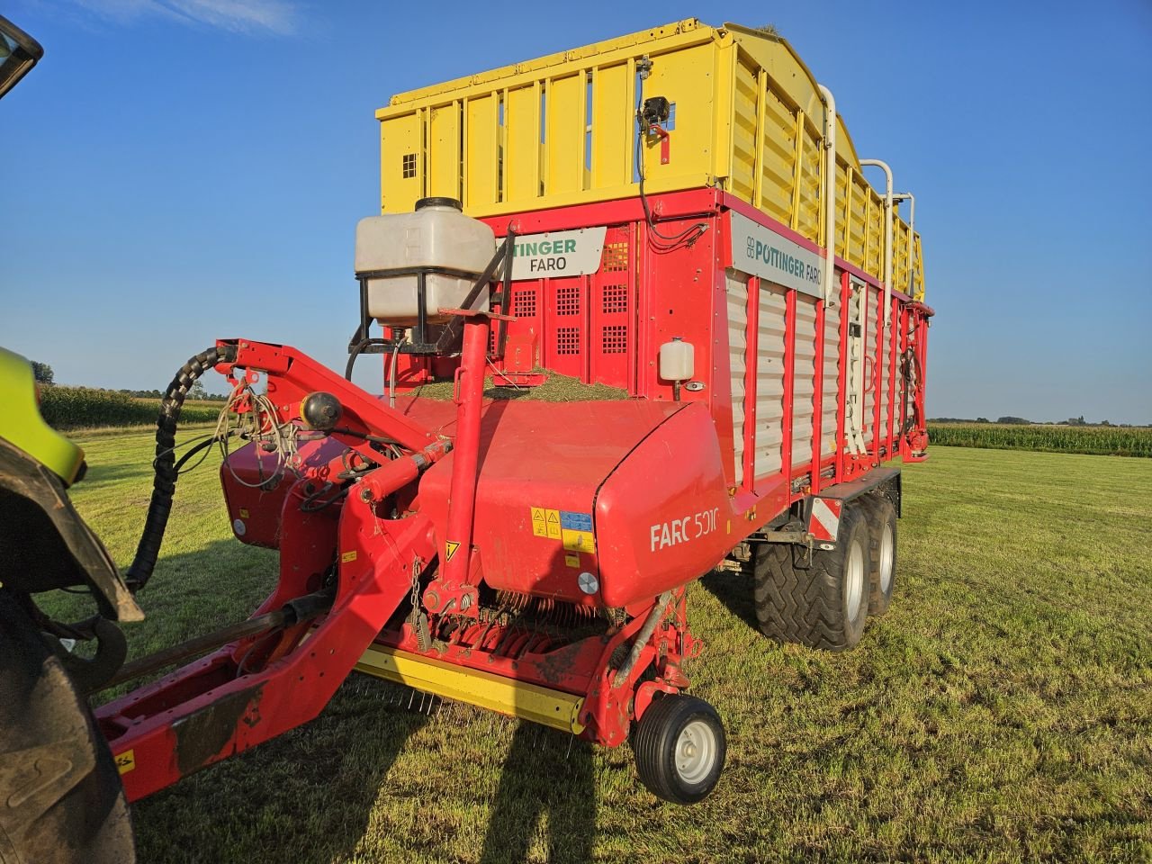 Ladewagen des Typs Sonstige P&ouml;ttinger faro 5010 opraapwagen, Gebrauchtmaschine in vaassen (Bild 4)