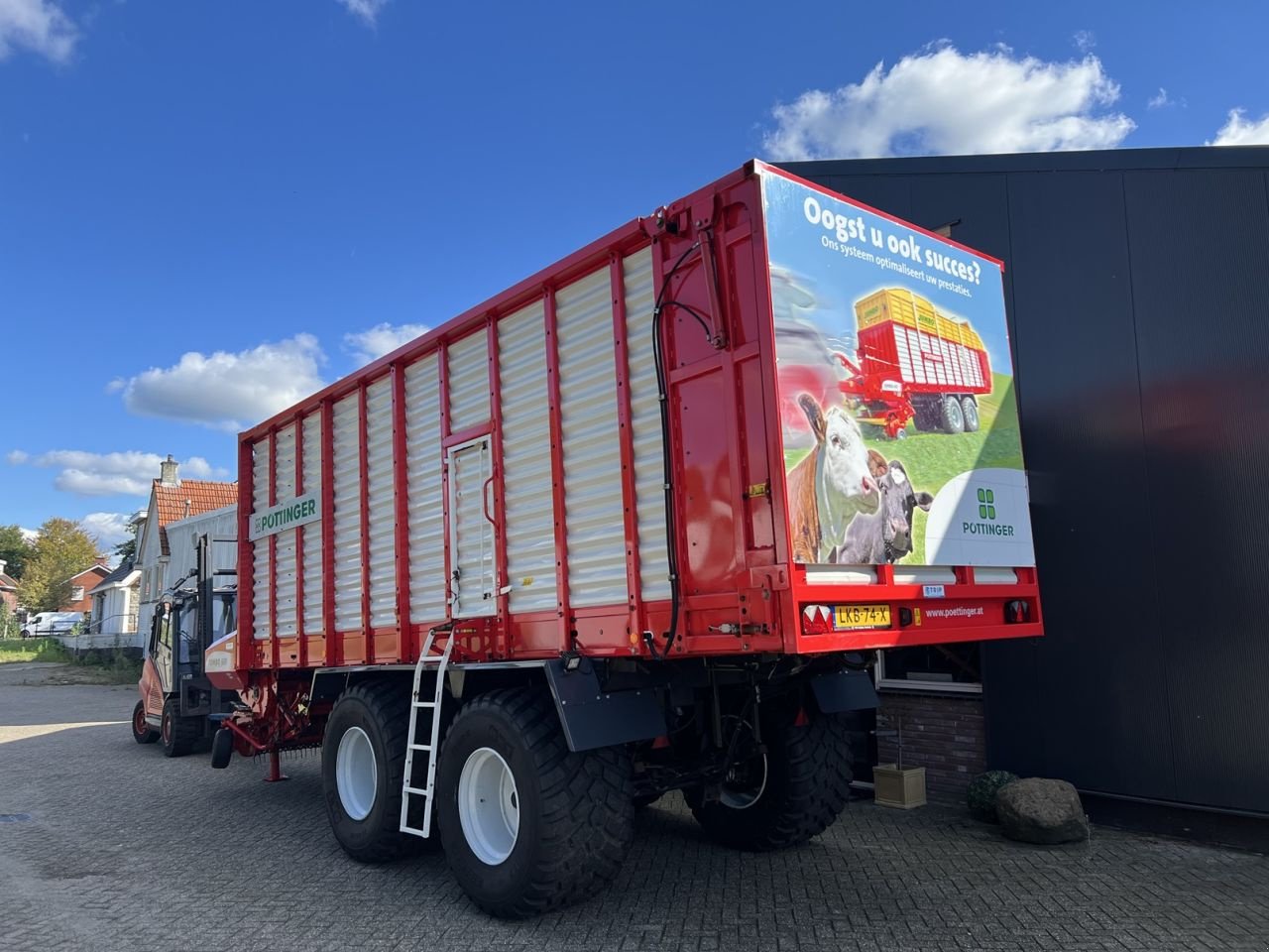 Ladewagen des Typs Sonstige P&ouml;ttinger Jumbo 6600 Combiline, Gebrauchtmaschine in Vroomshoop (Bild 3)