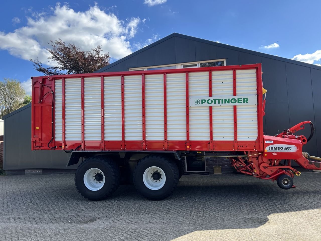 Ladewagen des Typs Sonstige P&ouml;ttinger Jumbo 6600 Combiline, Gebrauchtmaschine in Vroomshoop (Bild 7)