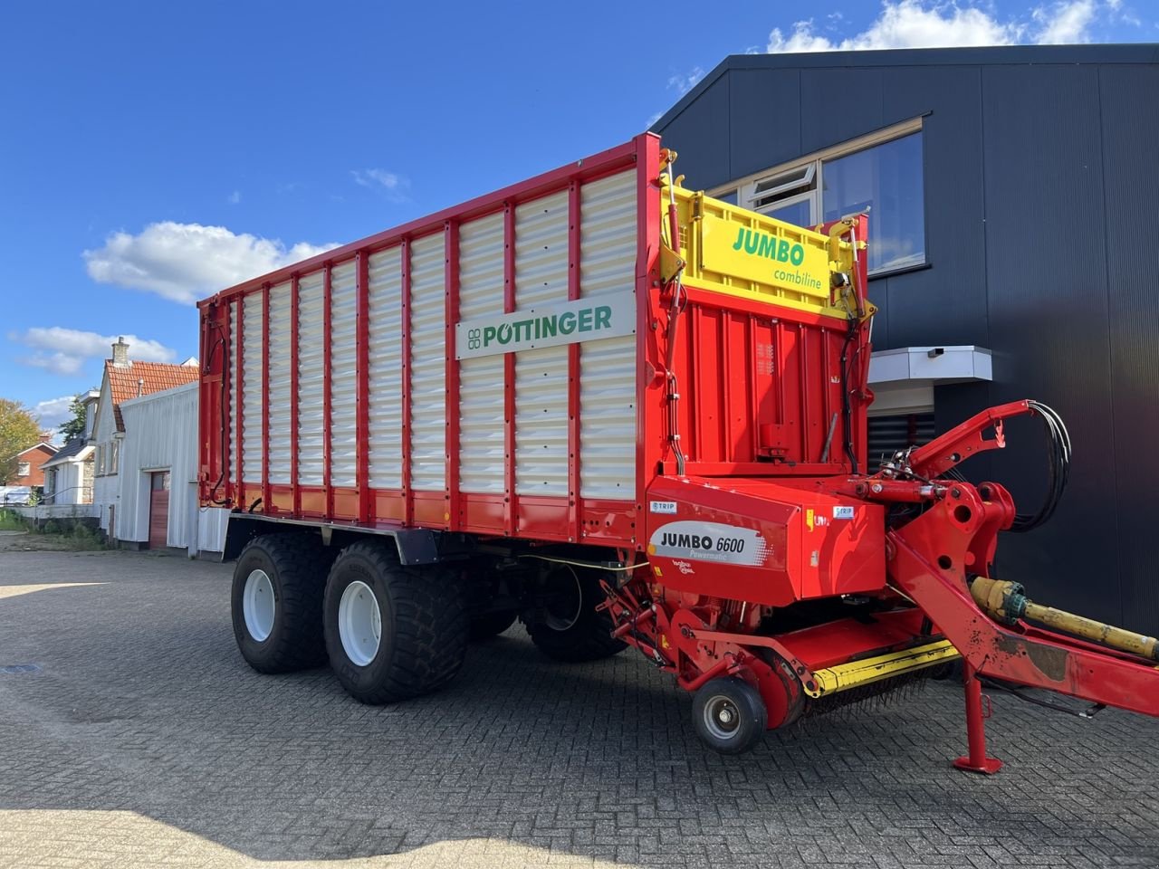 Ladewagen van het type Sonstige P&ouml;ttinger Jumbo 6600 Combiline, Gebrauchtmaschine in Vroomshoop (Foto 6)