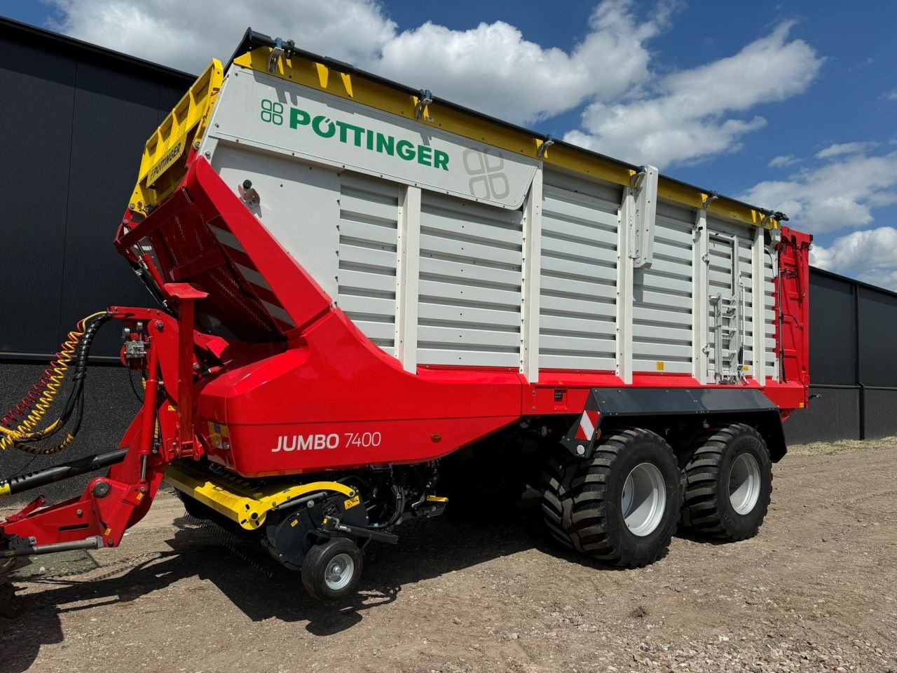 Ladewagen typu Sonstige P&ouml;ttinger Jumbo 7400, Gebrauchtmaschine v Geesteren (Obrázek 11)