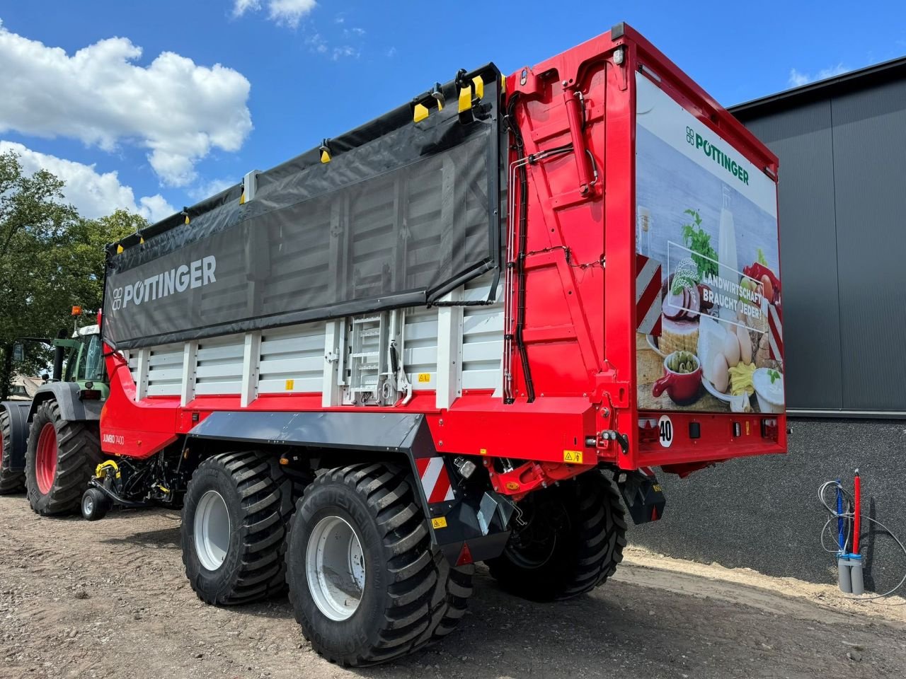 Ladewagen typu Sonstige P&ouml;ttinger Jumbo 7400, Gebrauchtmaschine v Geesteren (Obrázok 8)