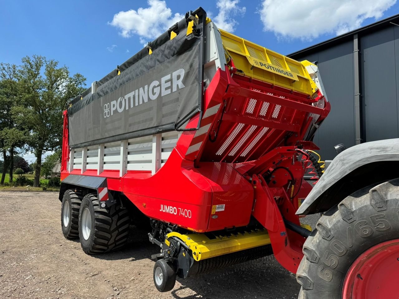 Ladewagen Türe ait Sonstige P&ouml;ttinger Jumbo 7400, Gebrauchtmaschine içinde Geesteren (resim 2)