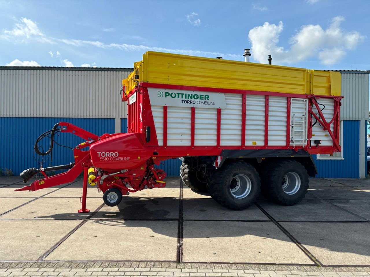 Ladewagen des Typs Sonstige P&ouml;ttinger torro, Gebrauchtmaschine in Joure (Bild 1)