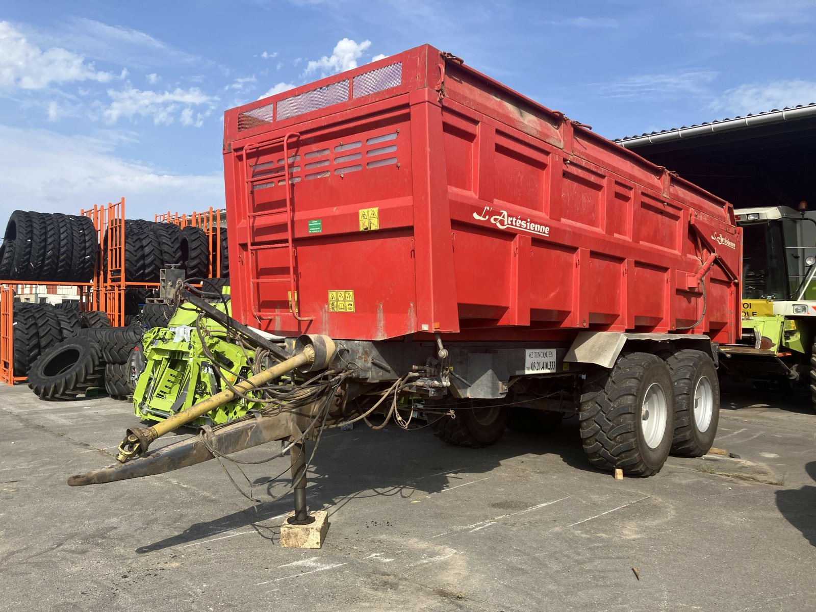 Ladewagen del tipo Sonstige REMORQUE D240MNS, Gebrauchtmaschine en BLENDECQUES (Imagen 1)