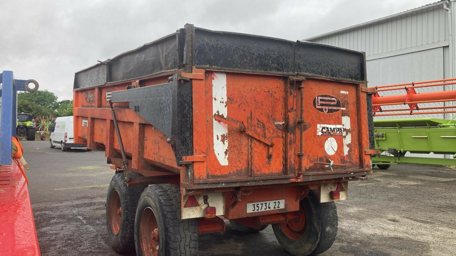 Ladewagen типа Sonstige REMORQUE SODIMAC BM 120, Gebrauchtmaschine в PLOUIGNEAU (Фотография 3)