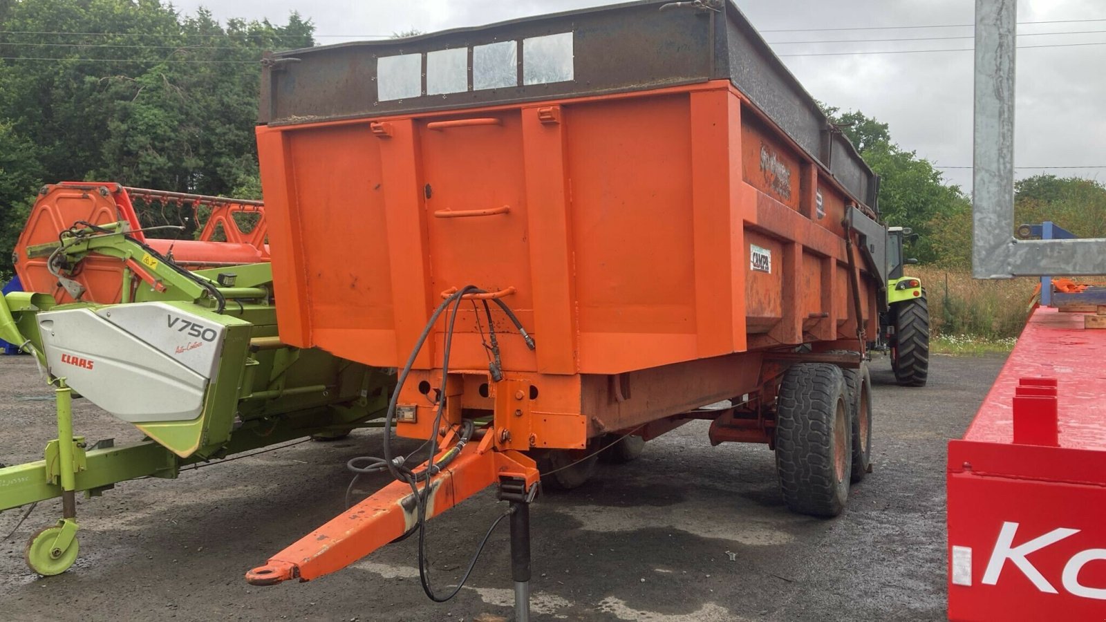 Ladewagen tip Sonstige REMORQUE SODIMAC BM 120, Gebrauchtmaschine in PLOUIGNEAU (Poză 1)