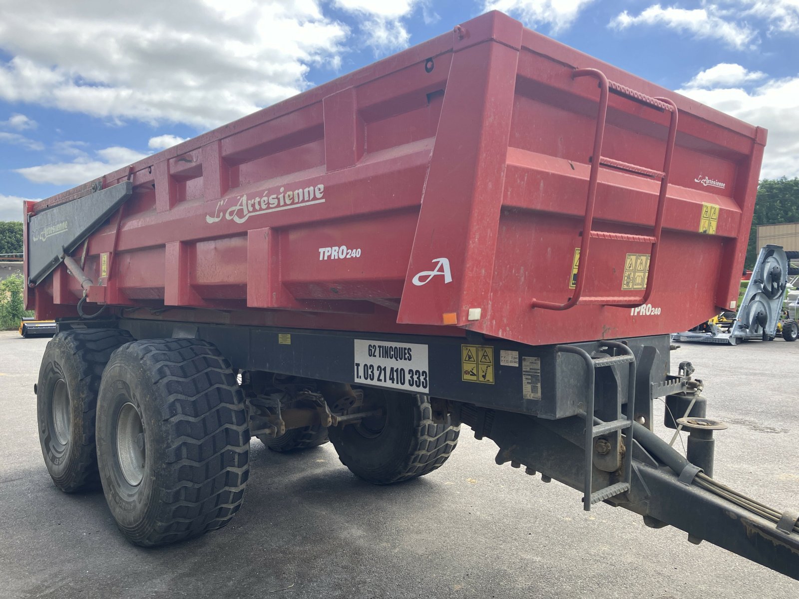 Ladewagen des Typs Sonstige TP PRO 240, Gebrauchtmaschine in BLENDECQUES (Bild 5)