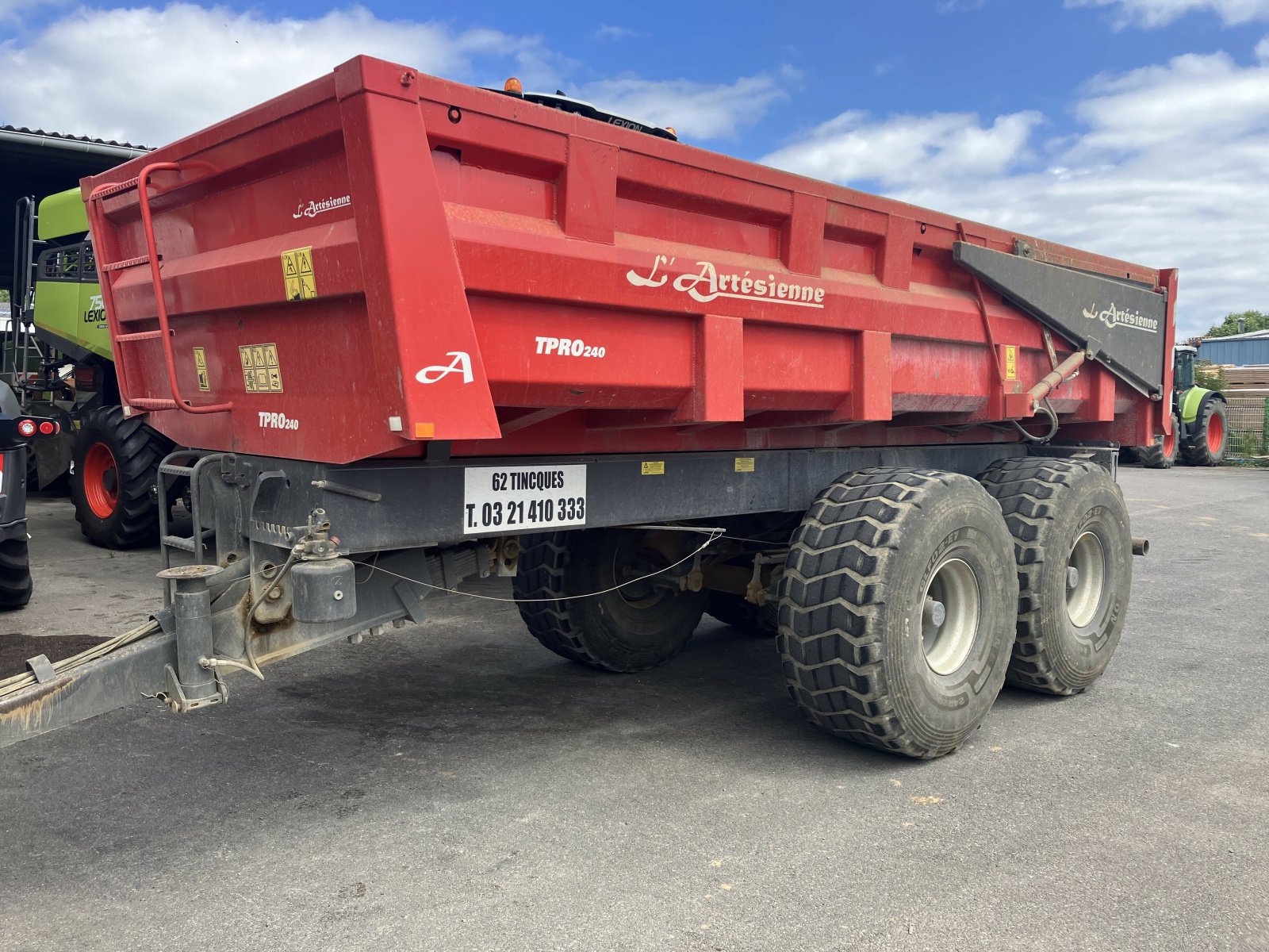 Ladewagen des Typs Sonstige TP PRO 240, Gebrauchtmaschine in BLENDECQUES (Bild 1)