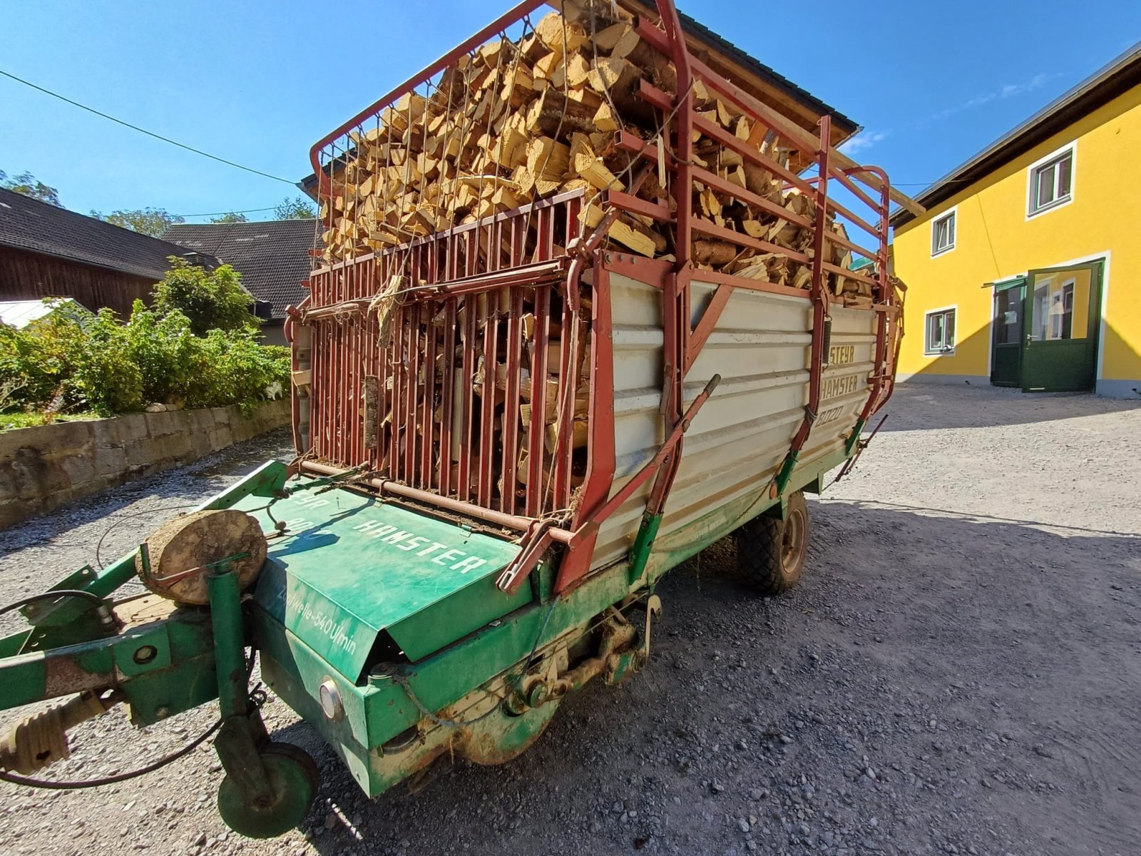 Ladewagen typu Steyr 8020, Gebrauchtmaschine v Raab (Obrázok 1)