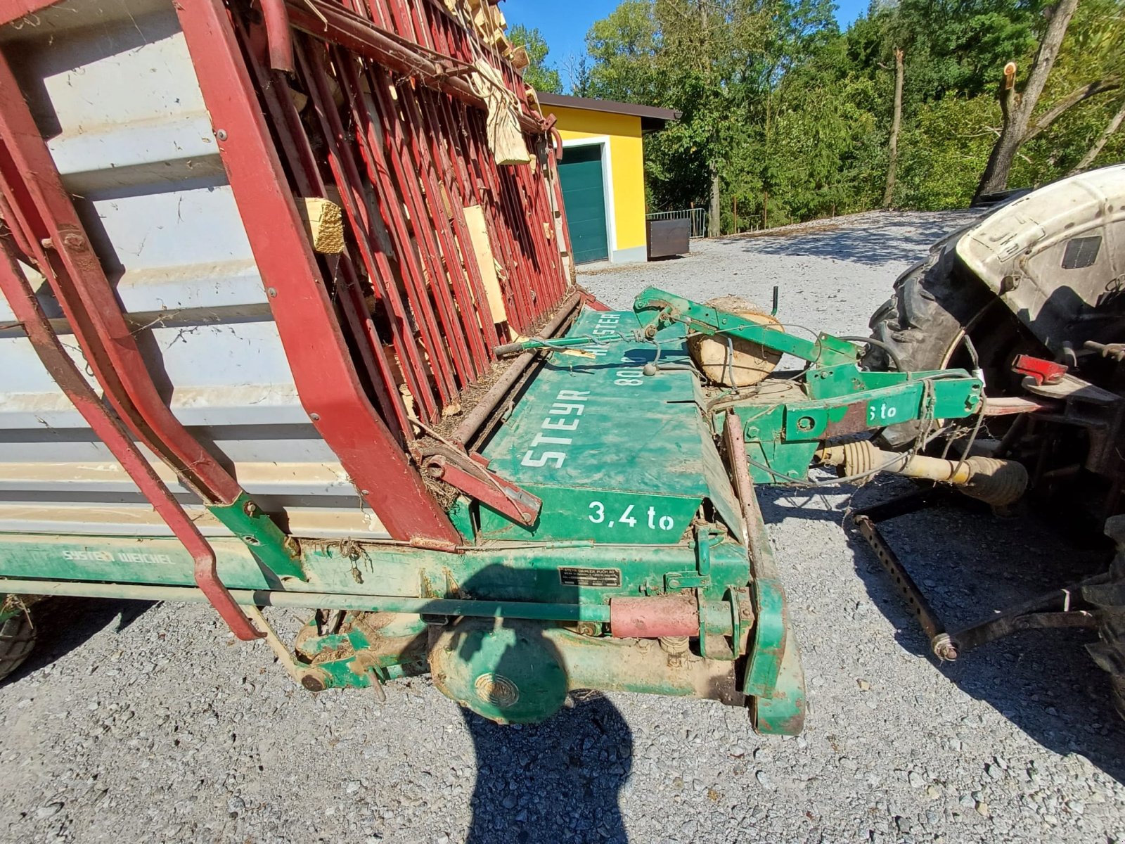 Ladewagen typu Steyr 8020, Gebrauchtmaschine v Raab (Obrázok 3)