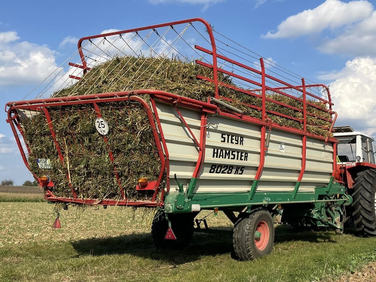 Ladewagen типа Steyr 8028 KS, Gebrauchtmaschine в Obersfeld (Фотография 1)