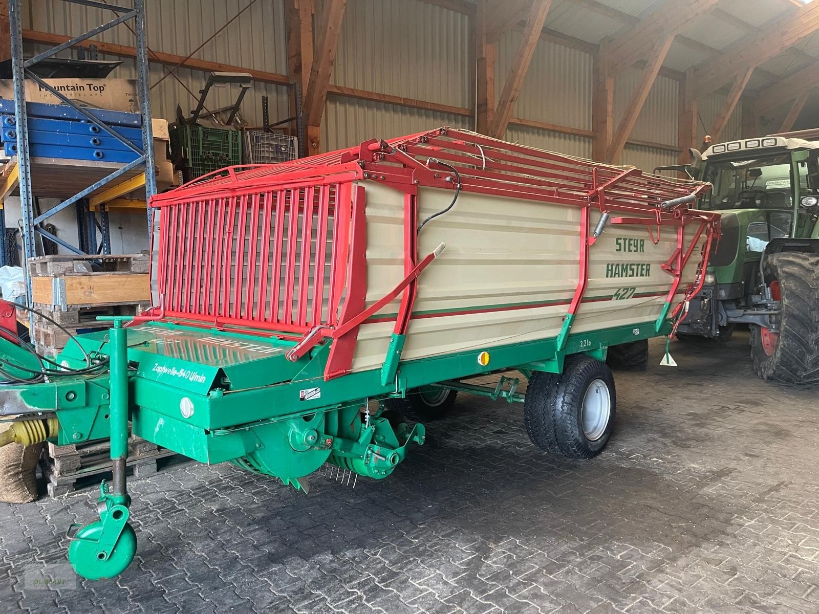 Ladewagen Türe ait Steyr Hamser 427, Gebrauchtmaschine içinde Bad Leonfelden (resim 1)