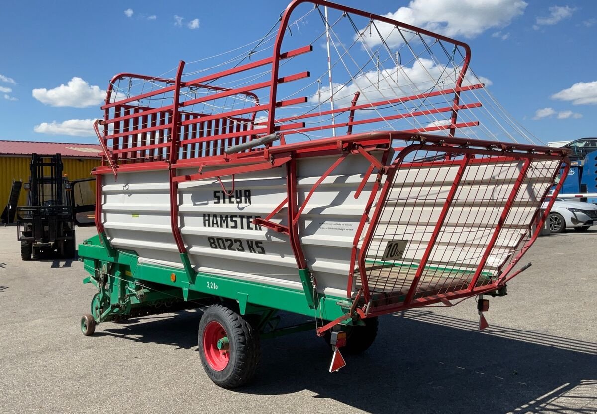 Ladewagen Türe ait Steyr Hamster 8023 KS, Gebrauchtmaschine içinde Zwettl (resim 4)