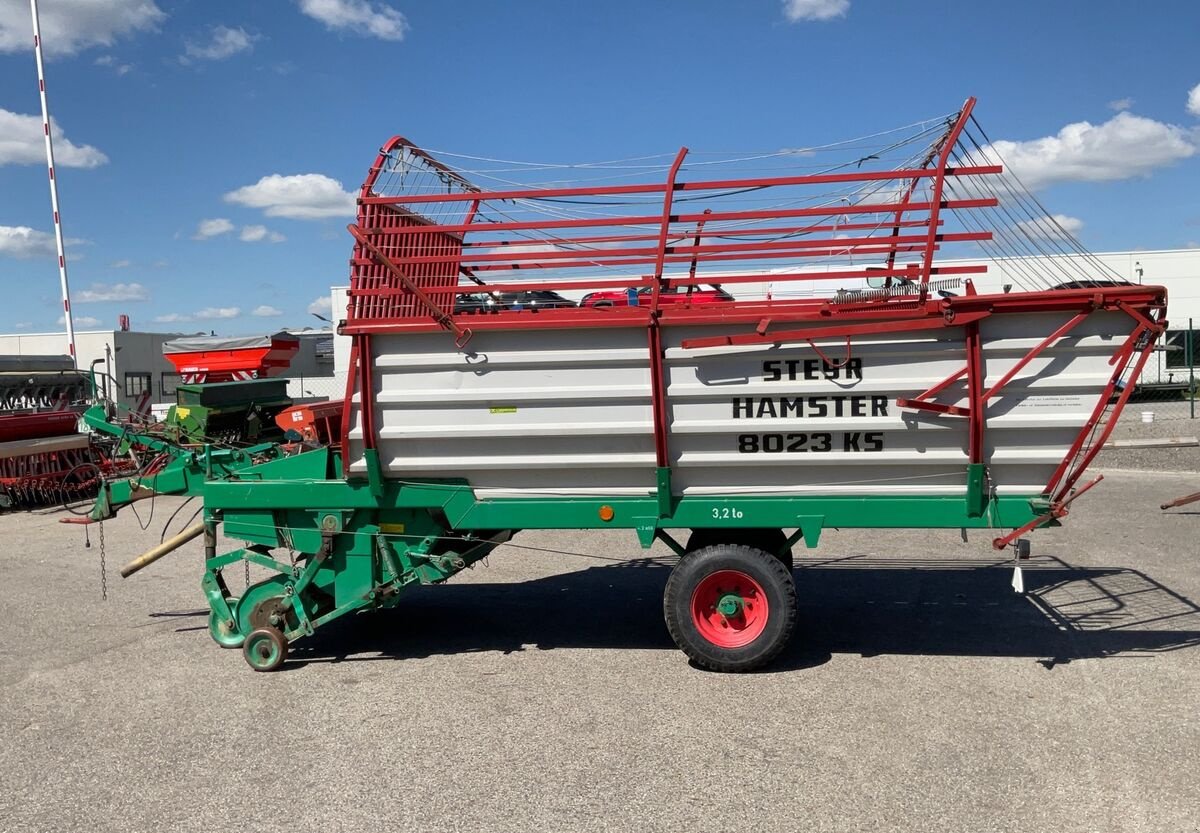 Ladewagen van het type Steyr Hamster 8023 KS, Gebrauchtmaschine in Zwettl (Foto 9)