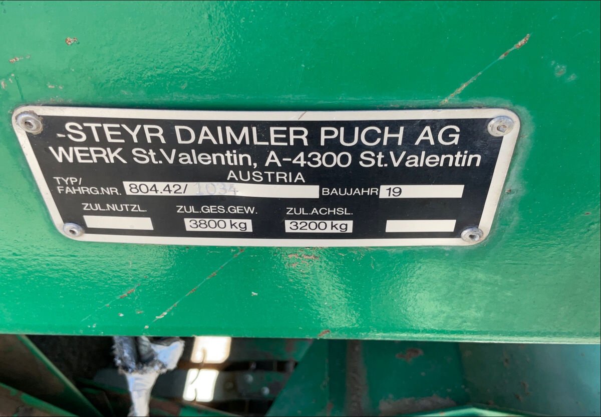 Ladewagen typu Steyr Hamster 8023 KS, Gebrauchtmaschine v Zwettl (Obrázek 11)