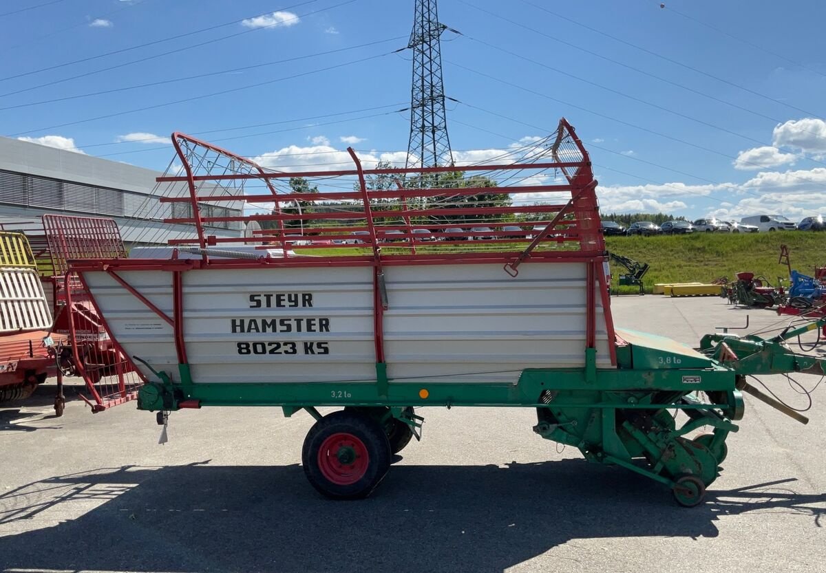 Ladewagen van het type Steyr Hamster 8023 KS, Gebrauchtmaschine in Zwettl (Foto 7)