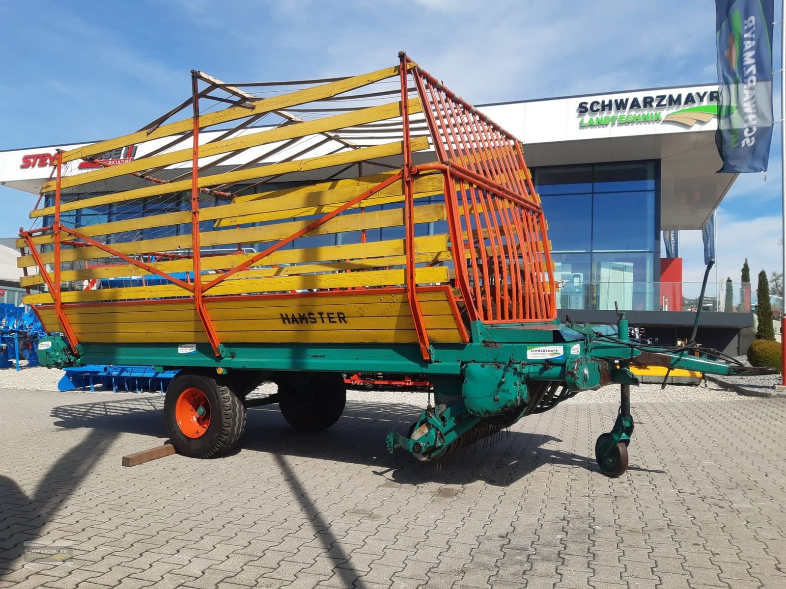 Ladewagen za tip Steyr Hamster, Gebrauchtmaschine u Aurolzmünster (Slika 2)