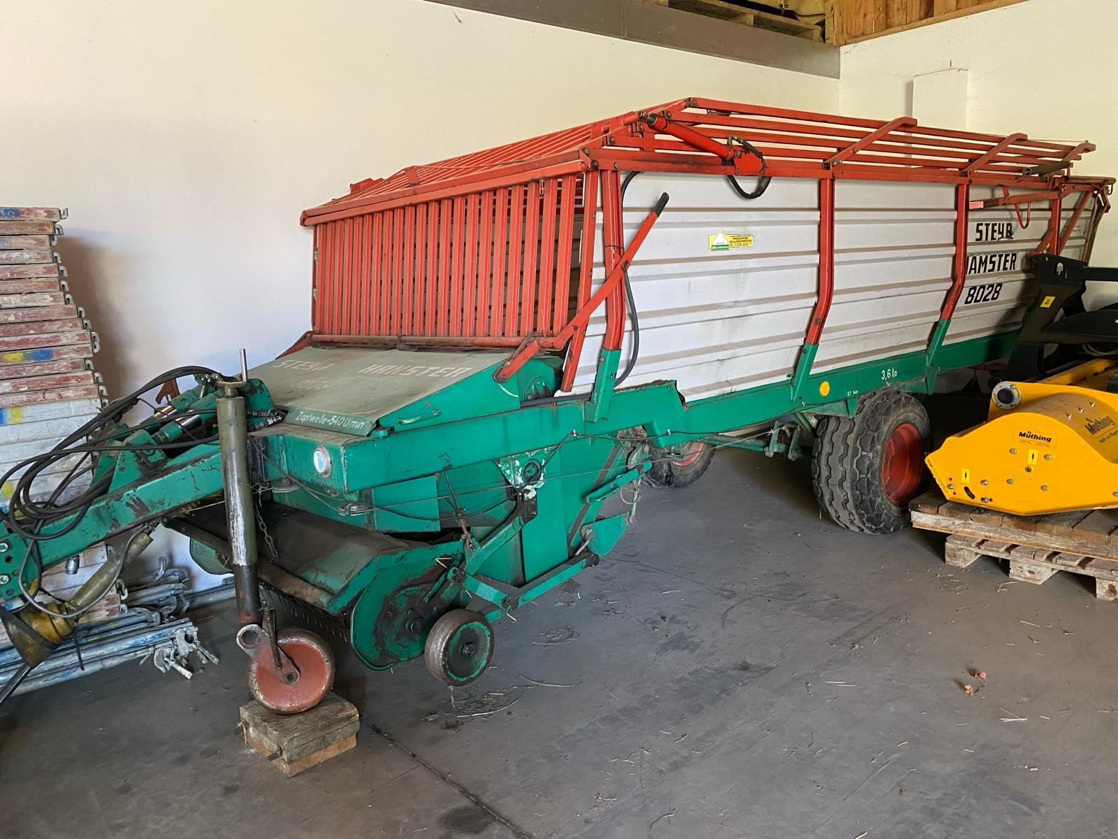 Ladewagen tipa Steyr Hamster, Gebrauchtmaschine u Schlüßlberg (Slika 1)