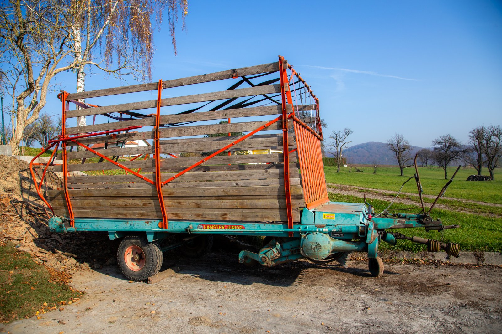 Ladewagen del tipo Steyr Hamster, Gebrauchtmaschine en Ludmerfeld (Imagen 1)